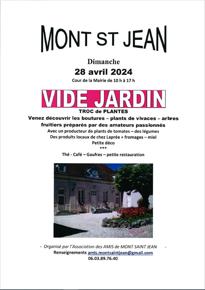 Vide jardin