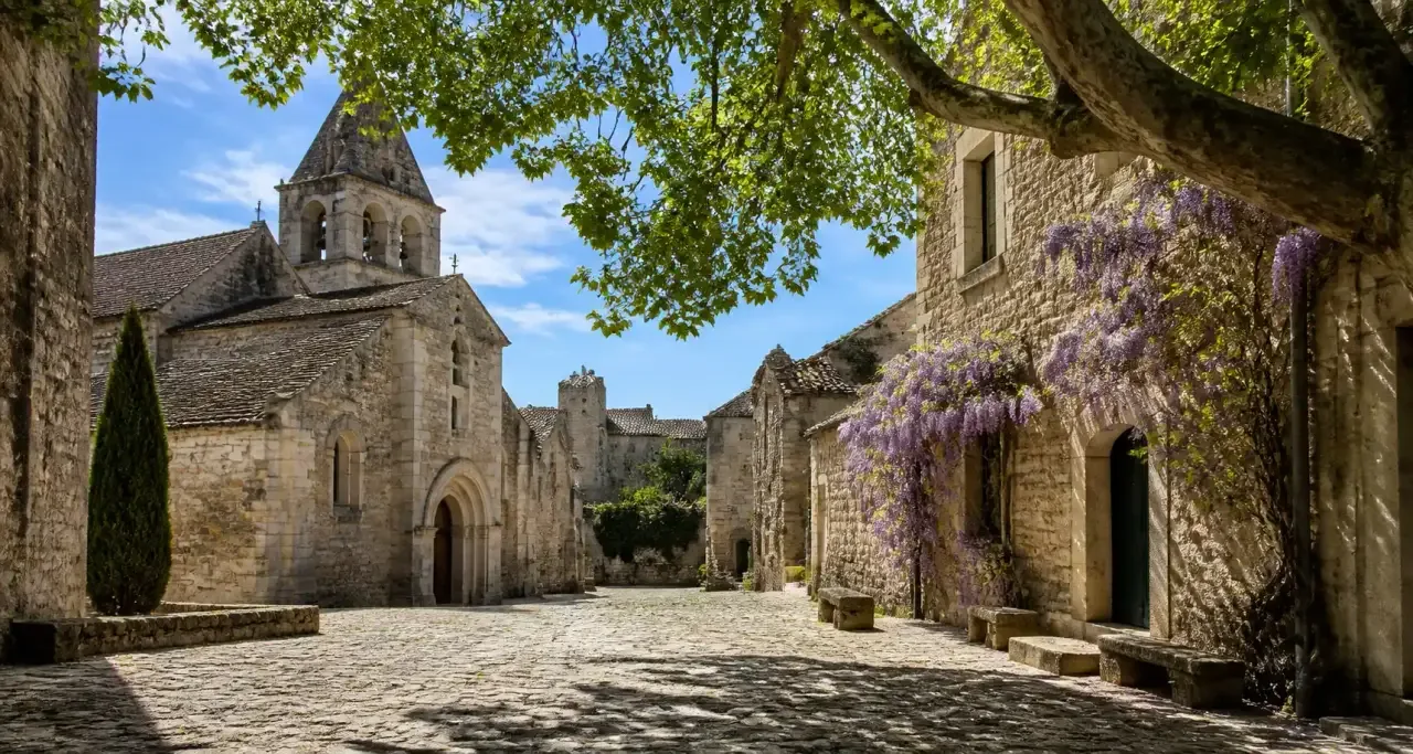 &Eacute;glise romane d'un village bourguignon, patrimoine de l'Auxois