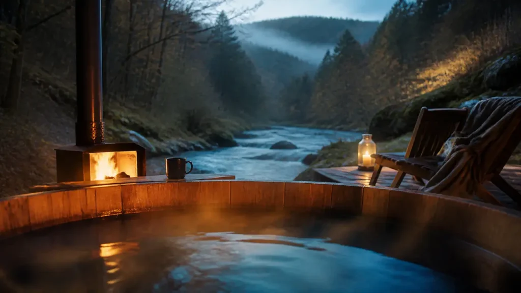 Domaine Pont-Roche et Spa : deux hébergements, un bain nordique et un week-end romantique en Bourgogne