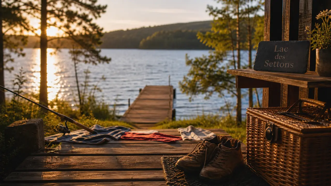 Gite morvan lac, chalet au bord du Lac des Settons