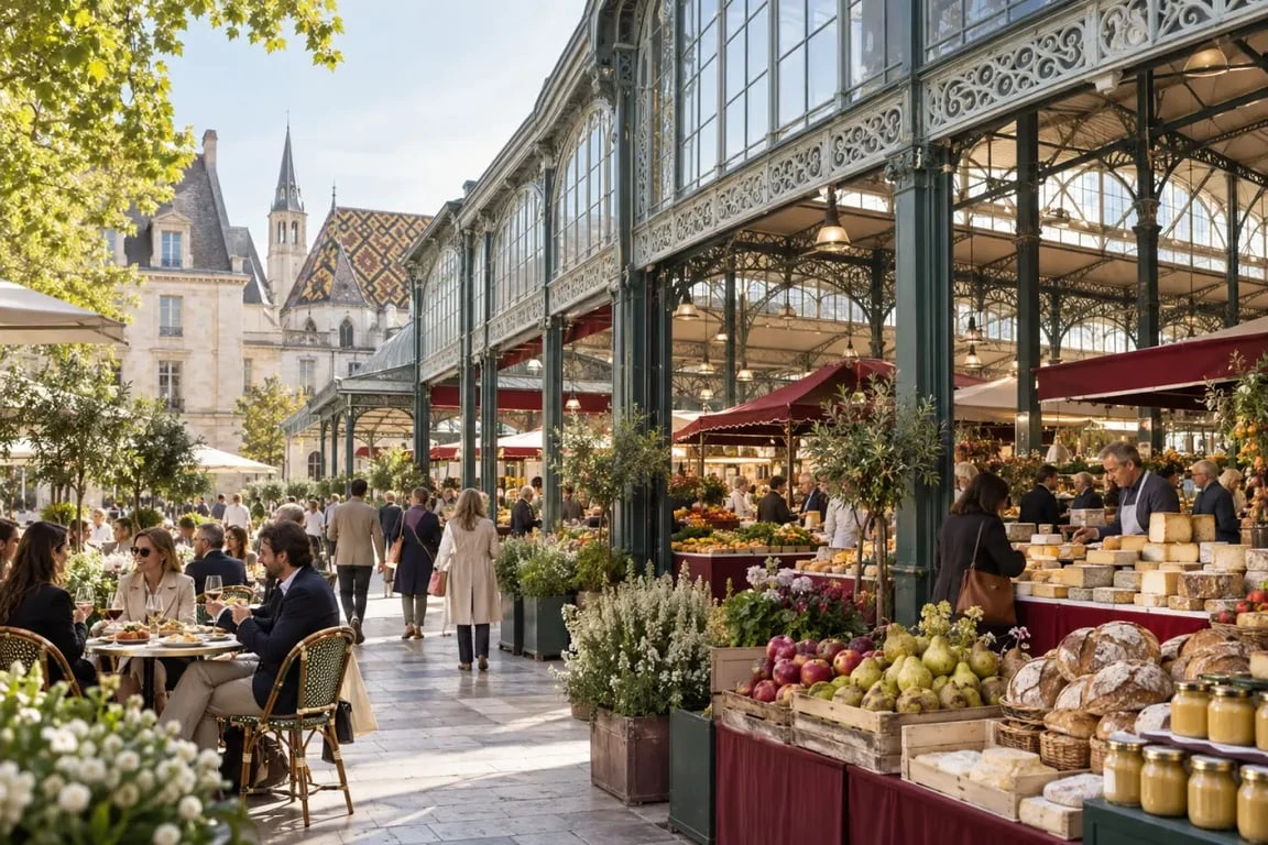 Visiter Dijon en 1 jour avec une pause gourmande aux Halles