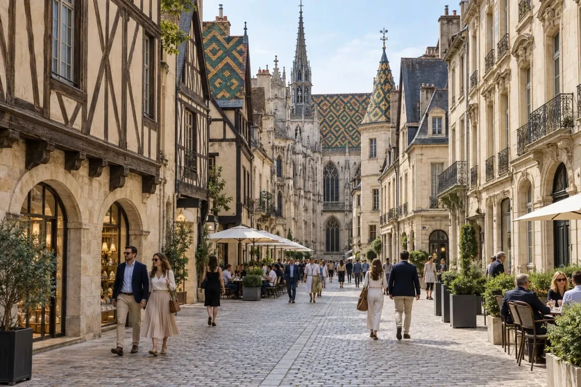 Visiter Dijon en 1 jour dans le centre historique aux toits vernissés