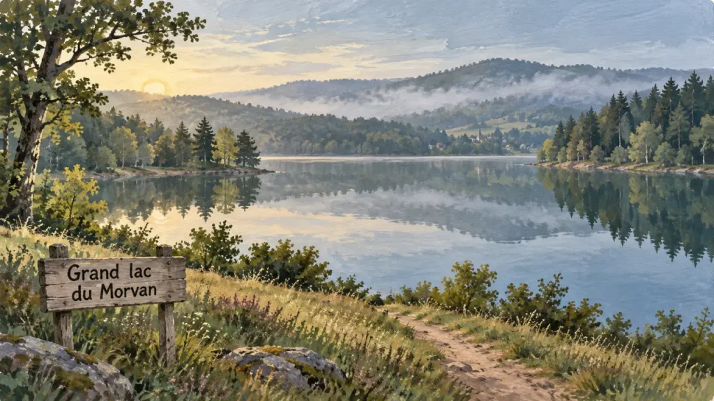 Les six grands lacs du Morvan, six ambiances pour choisir le bon site