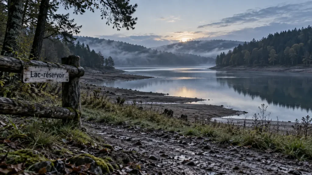 Pannecière est le lac-réservoir du Morvan, un ouvrage qui régule l’Yonne