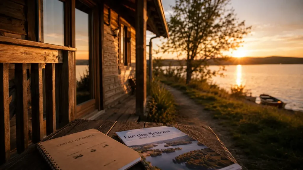 Chalet au bord du lac dans le Morvan : accès à l’eau, prix et capacité à vérifier