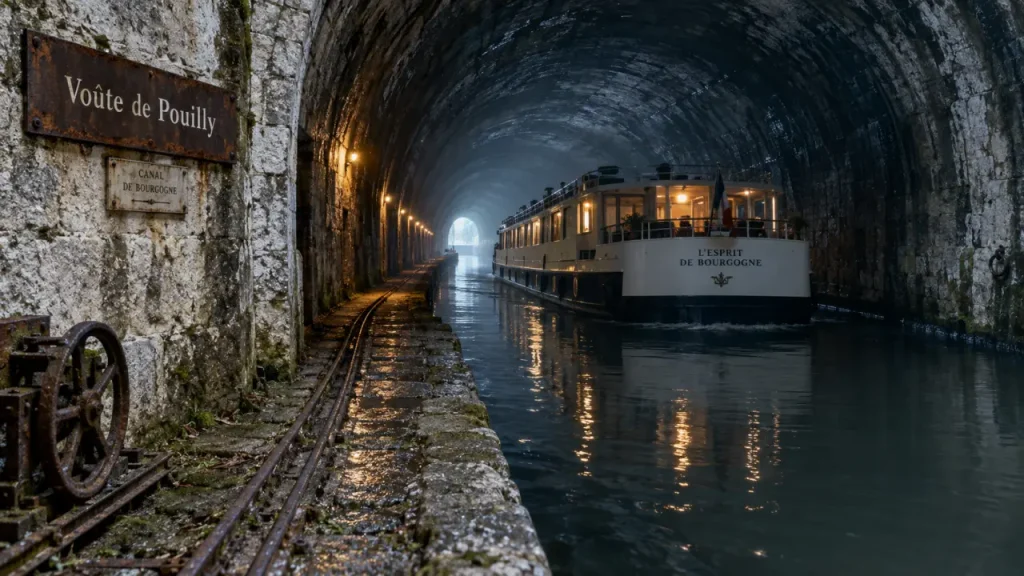 3 333 m sous terre : la voûte du canal de Bourgogne à Pouilly-en-Auxois