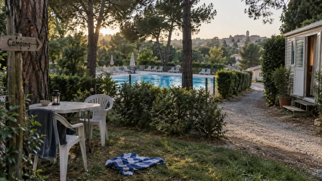 Camping Les Genêts du Morvan : village à pied, lacs et séjour nature