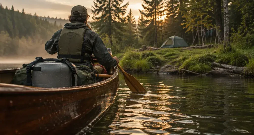 Le canoë-camping associe randonnée itinérante, nature et nuits au bord de l’eau