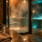 Centre de bien être aquamonts : espace privatif 6 personnes, hammam et jacuzzi, nocturne