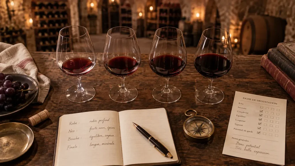Cours d&rsquo;œnologie à Beaune : petits groupes, Grands Crus et accords mets-vins