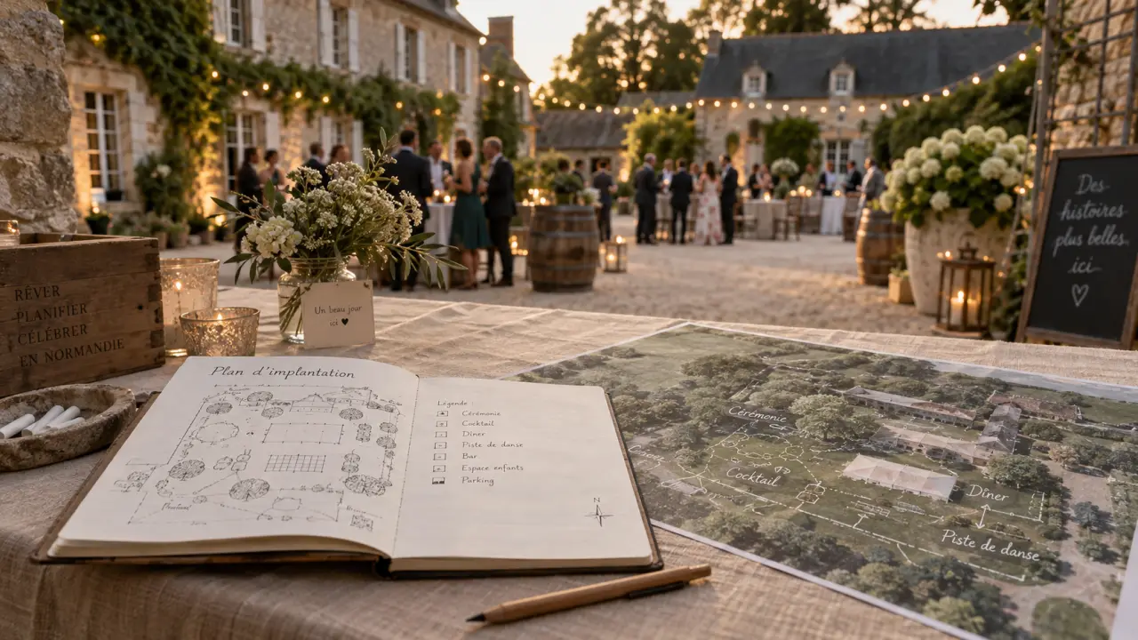 Domaine de clairval - salle de réception avec couchage 88 couchages en Normandie