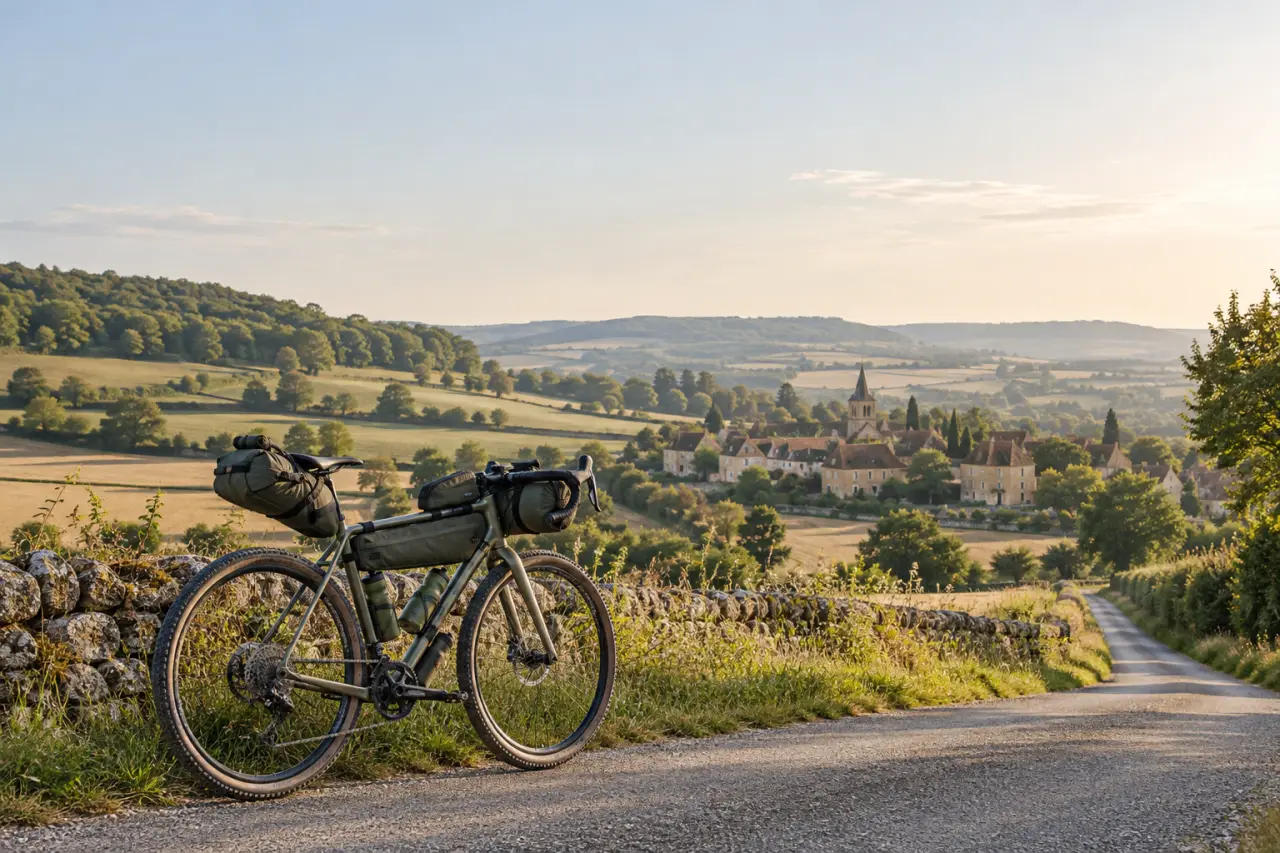 Boucle gravel et bikepacking autour de Sainte-Colombe-en-Auxois et Villy-en-Auxois