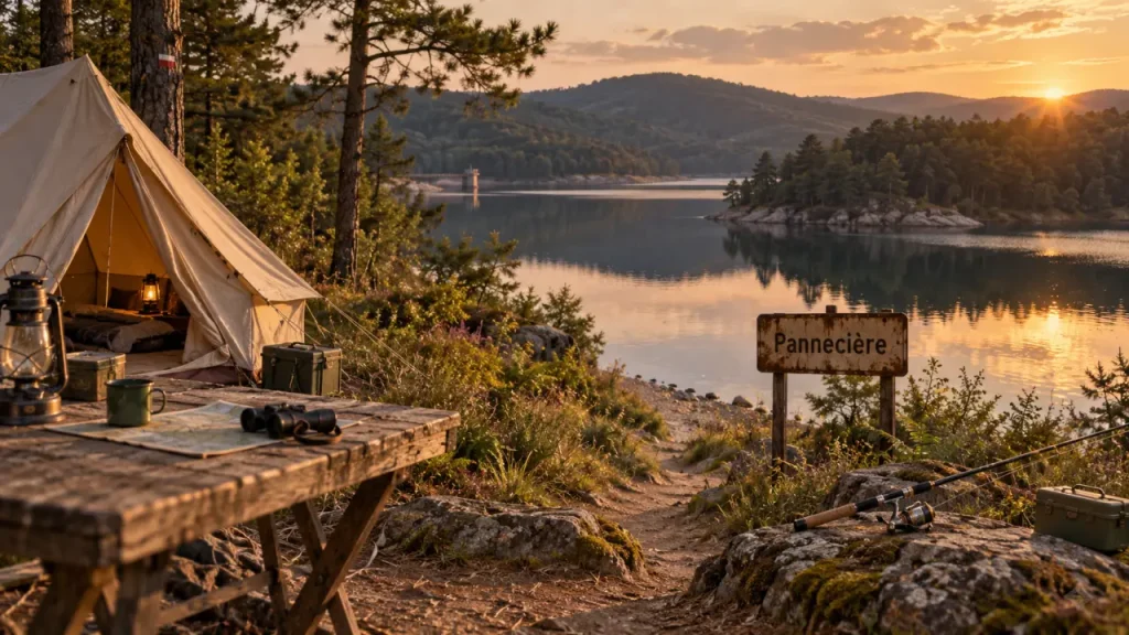 2 campings à Montigny-en-Morvan : lac de Pannecière et vérifications avant réservation