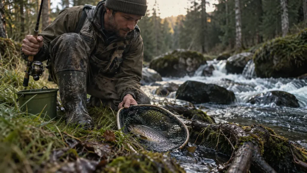 Pêche à la truite dans le Morvan : rivières fario, techniques et parcours accessibles