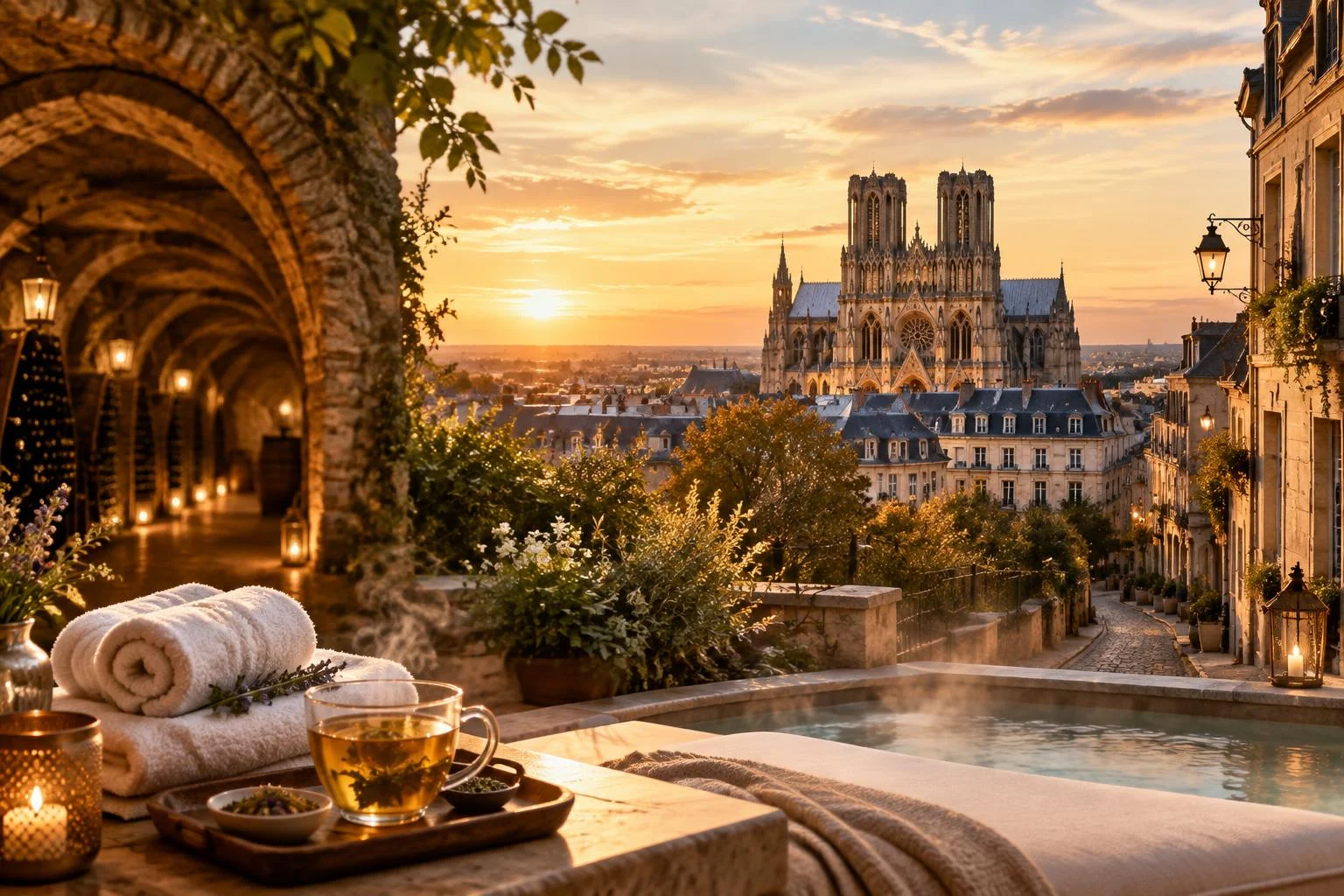 Reims : 2 jours pour ralentir entre caves, patrimoine et spa